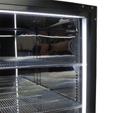 Schmick Quiet Running Front Venting Under Bench Solid Stainless Door Bar Fridge - Model SK156R-SD