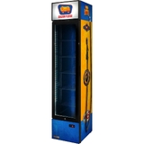 Golden Fleece Fuel Pump Branded Skinny Upright Bar Fridge - SS-P160-FP-FLEECE