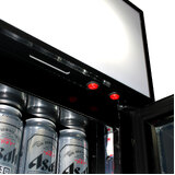 Branded Skinny Upright Bar Fridge With Police Box Design