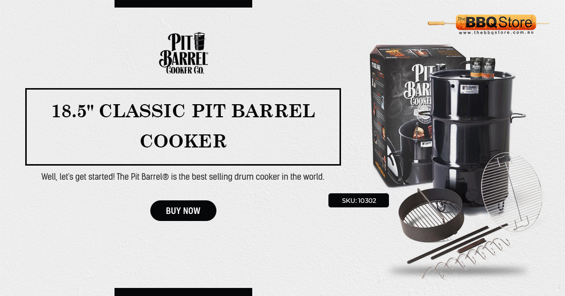 Pit Barrel 18.5-inch Classic Cooker - 10302