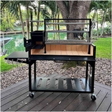 Cold-roll steel and SS304 Santa Maria Style grill TAGWOOD - BBQ03SI