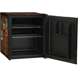 Funky Luggage Case Design Vintage Mini Bar Fridge With Handle And Opener - Add Your Own Initials - BC46B-TRAVEL