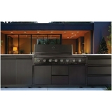 NG Gasmate Nova MK2 Graphite Outdoor Kitchen with Drawers and Storage Module - BQ29-MK2-NG-BUNDLE