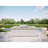 Built In Gas Side Burner with lid, Stainless Steel - ProLine Series - BSW318SB