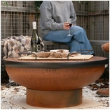 Hark Luca 80 Corten Steel Fire Pit 80 cm