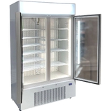 Schmick Upright 2 Door Commercial Glass Door Freezer Model HUS-F10