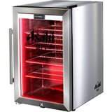 Asahi branded bar fridge, Great gift idea! Great Entertaining Room Or Man Cave Item - SC70-SS-R-ASAHI 