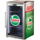 Castrol Schmick Vintage Fuel Pump Triple Glazed Alfresco Bar Fridge With LED Strip Lights -  SC88-FP-CASTROL  