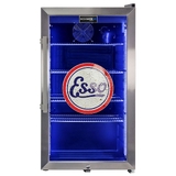 ESSO Schmick Vintage Fuel Pump Triple Glazed Alfresco Bar Fridge With LED Strip Lights - SC88-FP-ESSO  