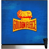Golden Fleece Schmick Vintage Fuel Pump Triple Glazed Alfresco Bar Fridge With LED Strip Lights - SC88-FP-FLEECE  