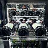 Schmick Under Bench Beer And Wine Dual Zone Bar Fridge - SK228D-B-HD