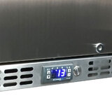 Schmick Twin Door Quiet Running  Solid Stainless Door Energy Efficient Bar Fridge Model SK246-SD