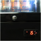 Asahi Branded Skinny Upright Bar Fridge - SS-P160-ASAHI  