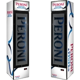 Peroni Branded Skinny Upright Bar Fridge - SS-P160-PERONI 