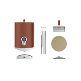 ZiiPa Piana Wood Pellet Pizza Oven with Rotating Stone – Terracotta