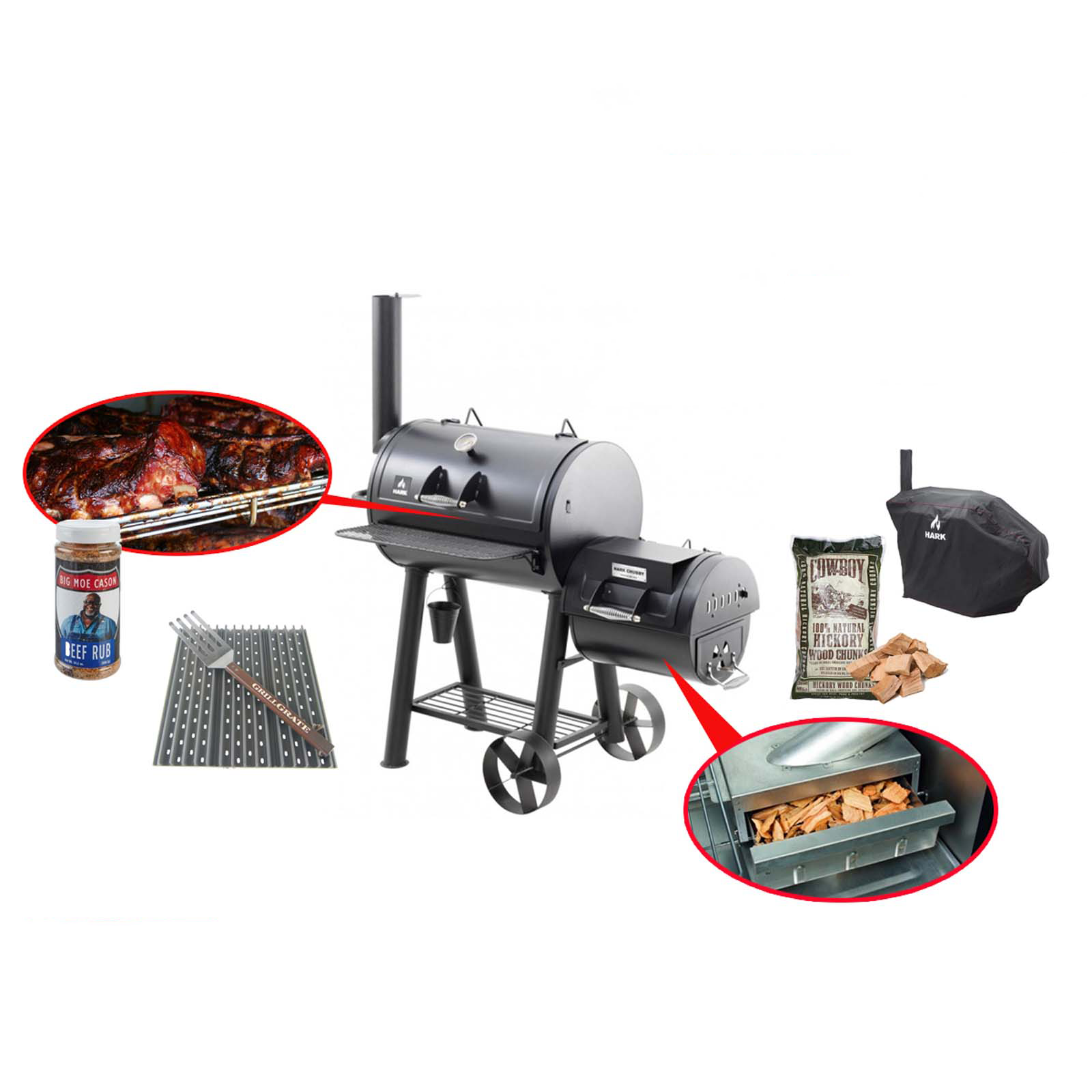 New Hark BBQ Smoking Accessory Set