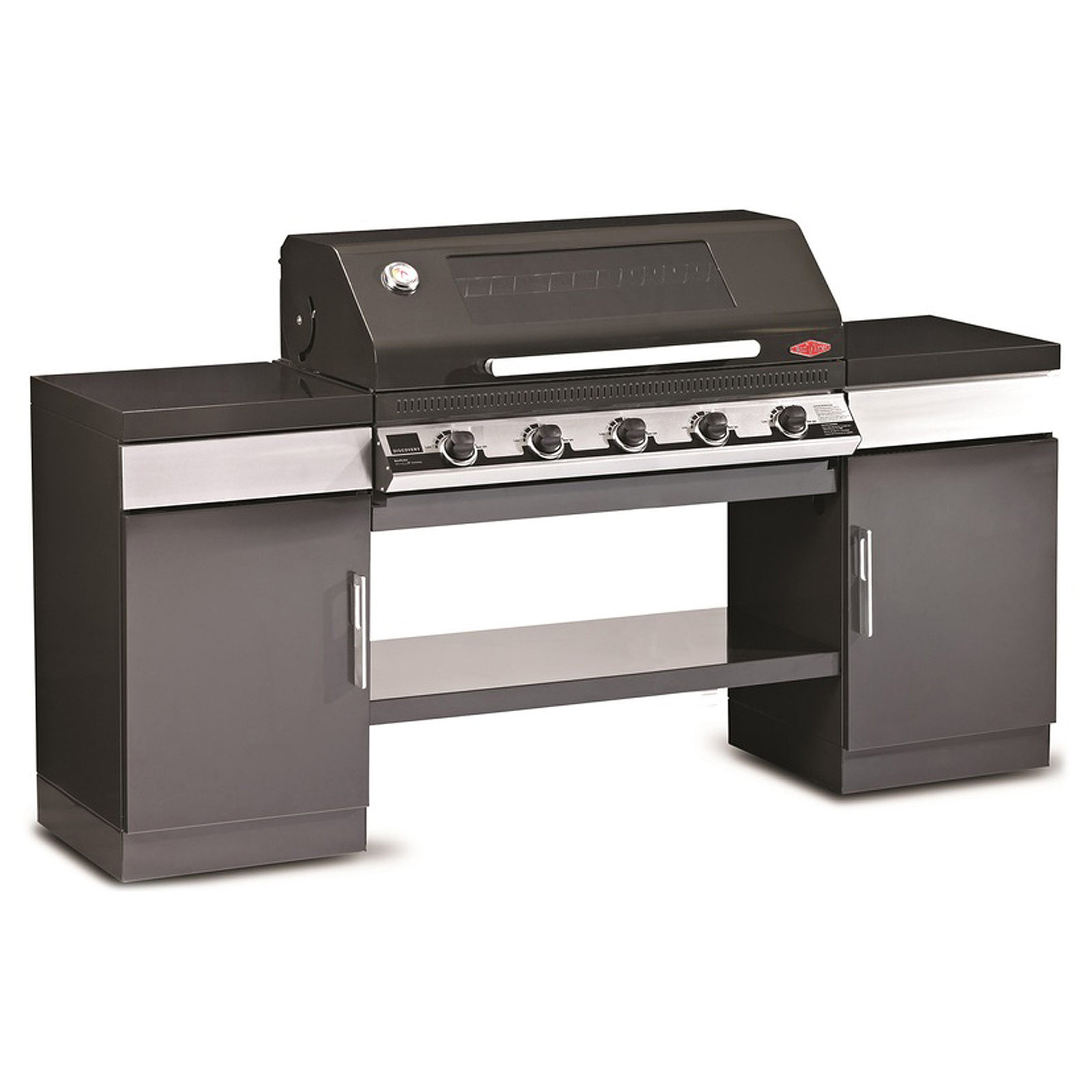 BeefEater 5 Burner Enamel Discovery 1100E Outdoor Kitchen