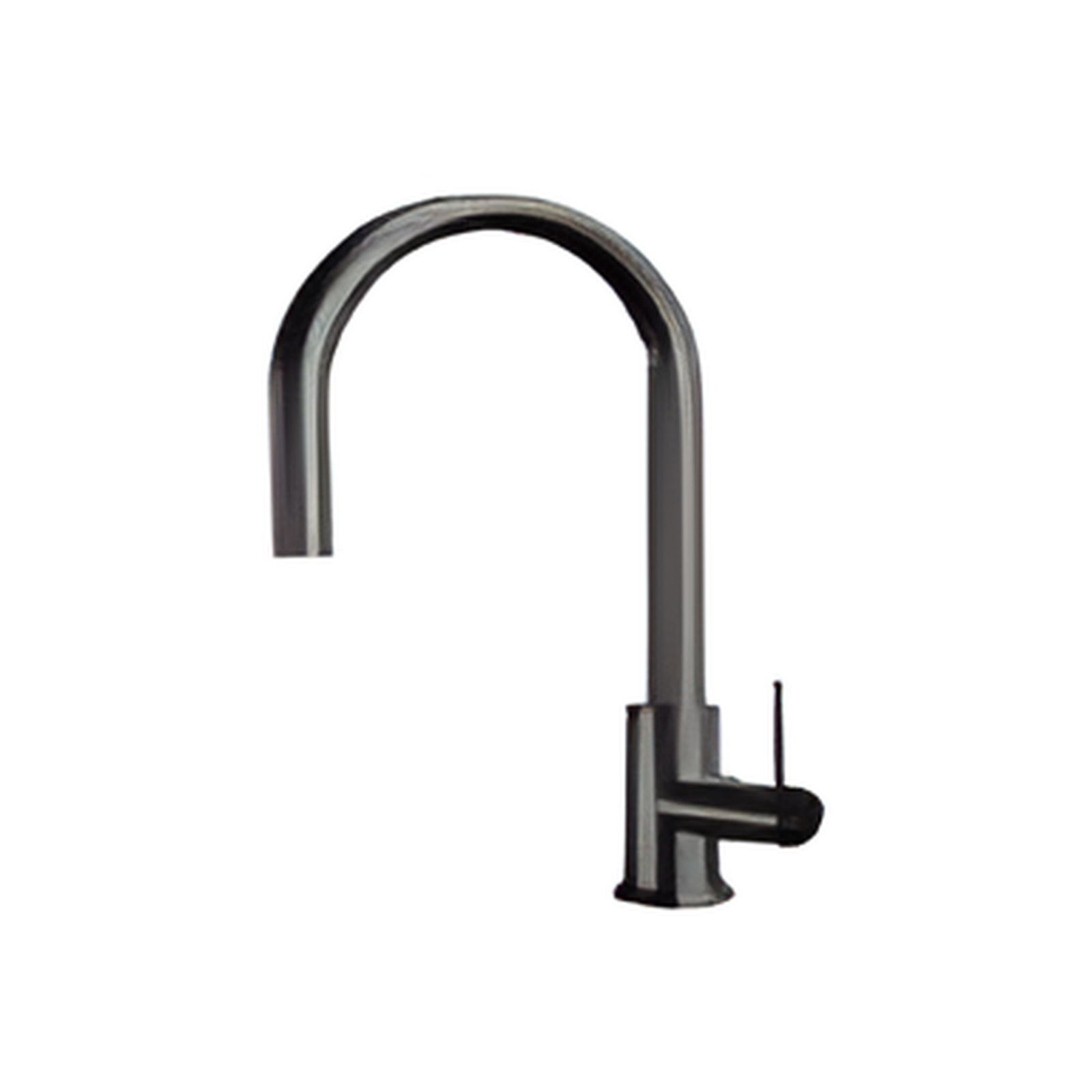 Crossray Tap Gooseneck Pull-out Mixer- Gun Metal Finish - BDTG201GM