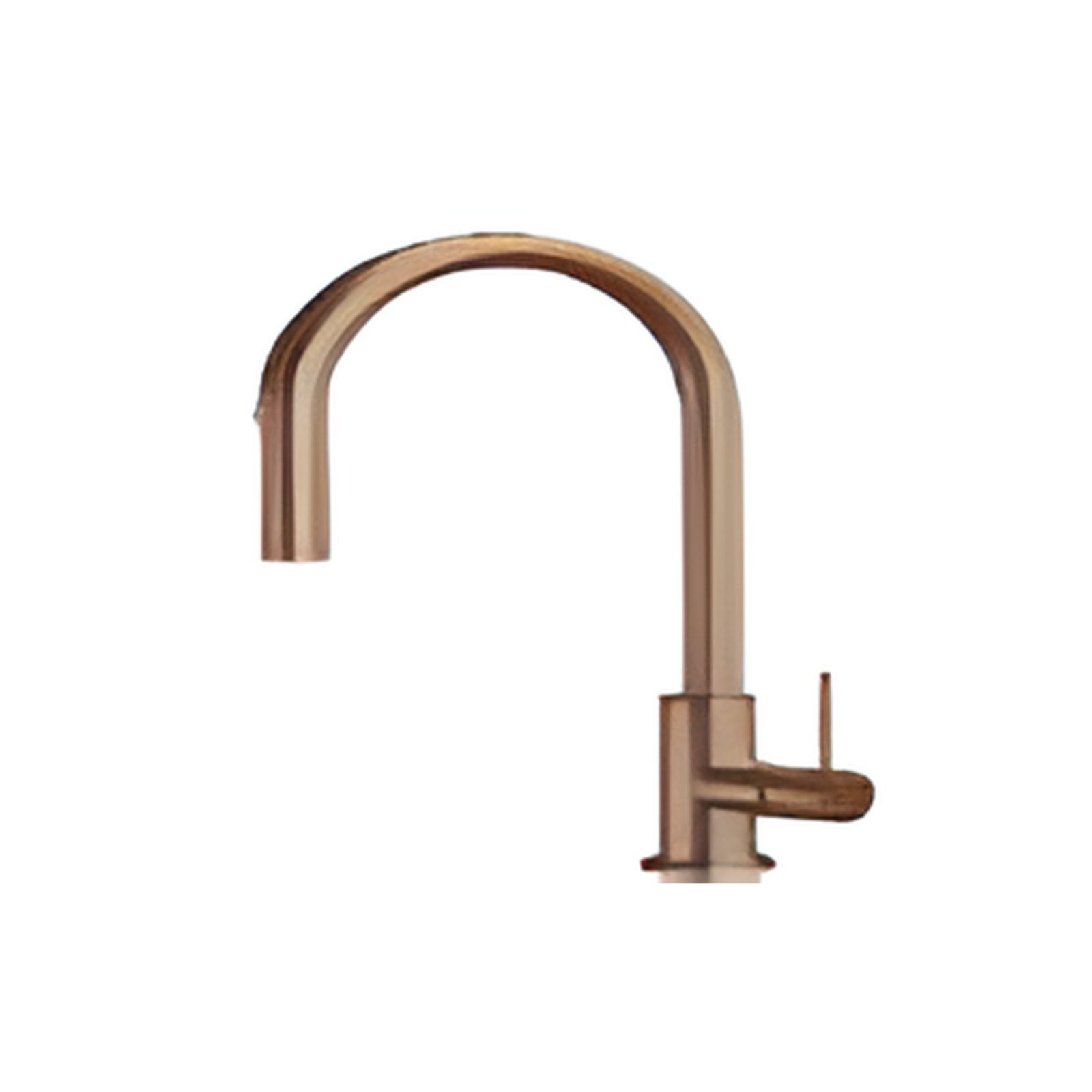 Crossray Tap Gooseneck Pull-out Mixer - Rose Gold Finish - BDTG201RG