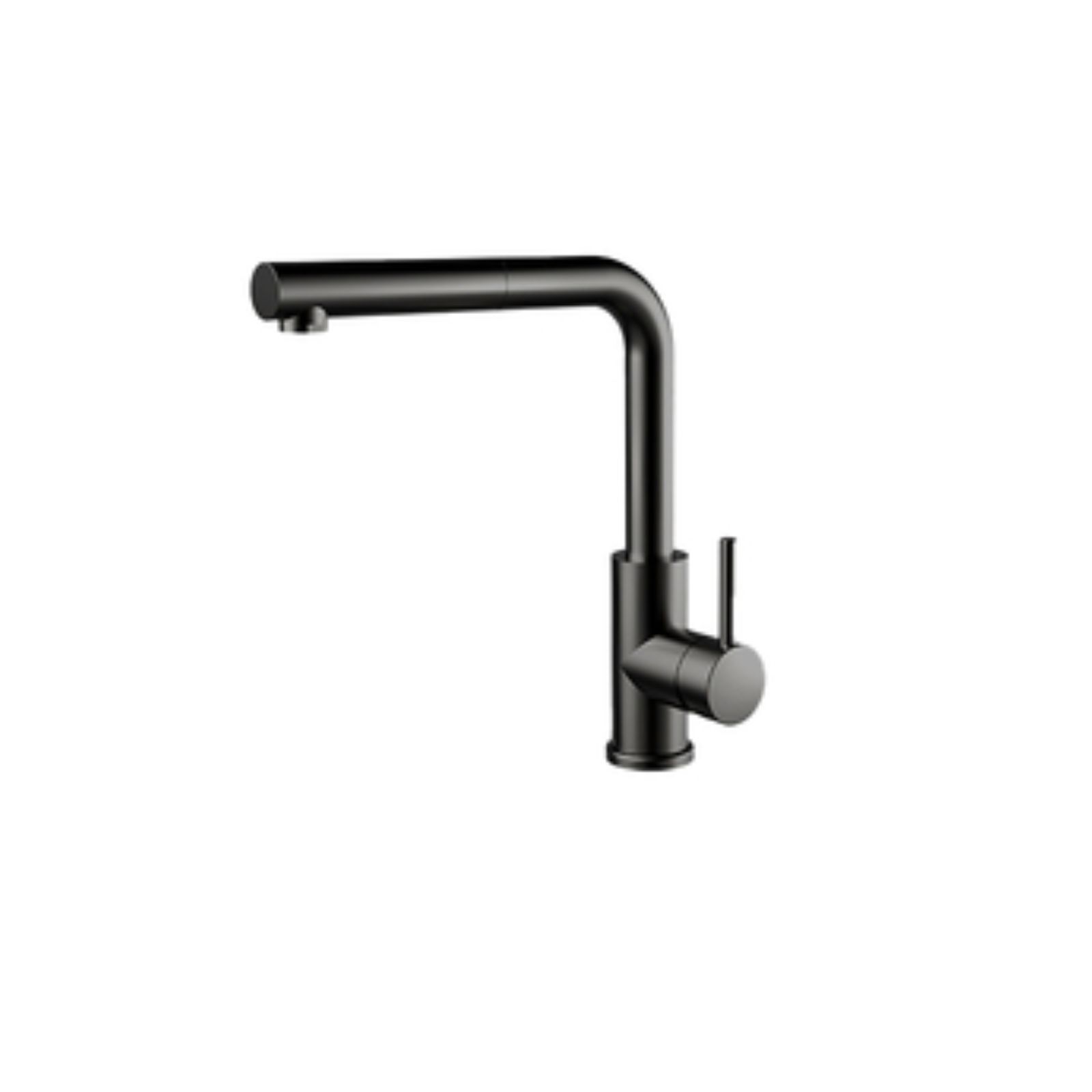 Crossray Tap Squareline Pull-out Mixer - Gun Metal Finish -  BDTS221GM