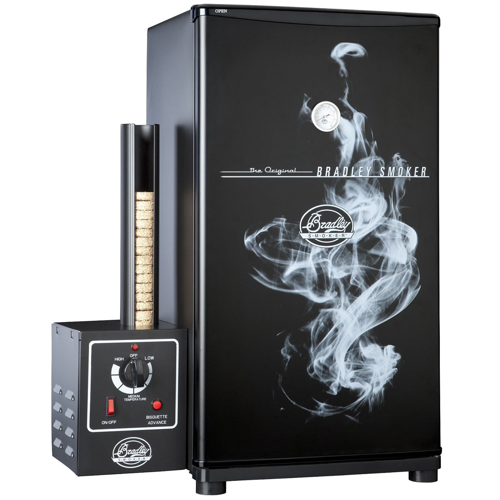 Bradley Original 4 Rack Black Smoker 240 Volt