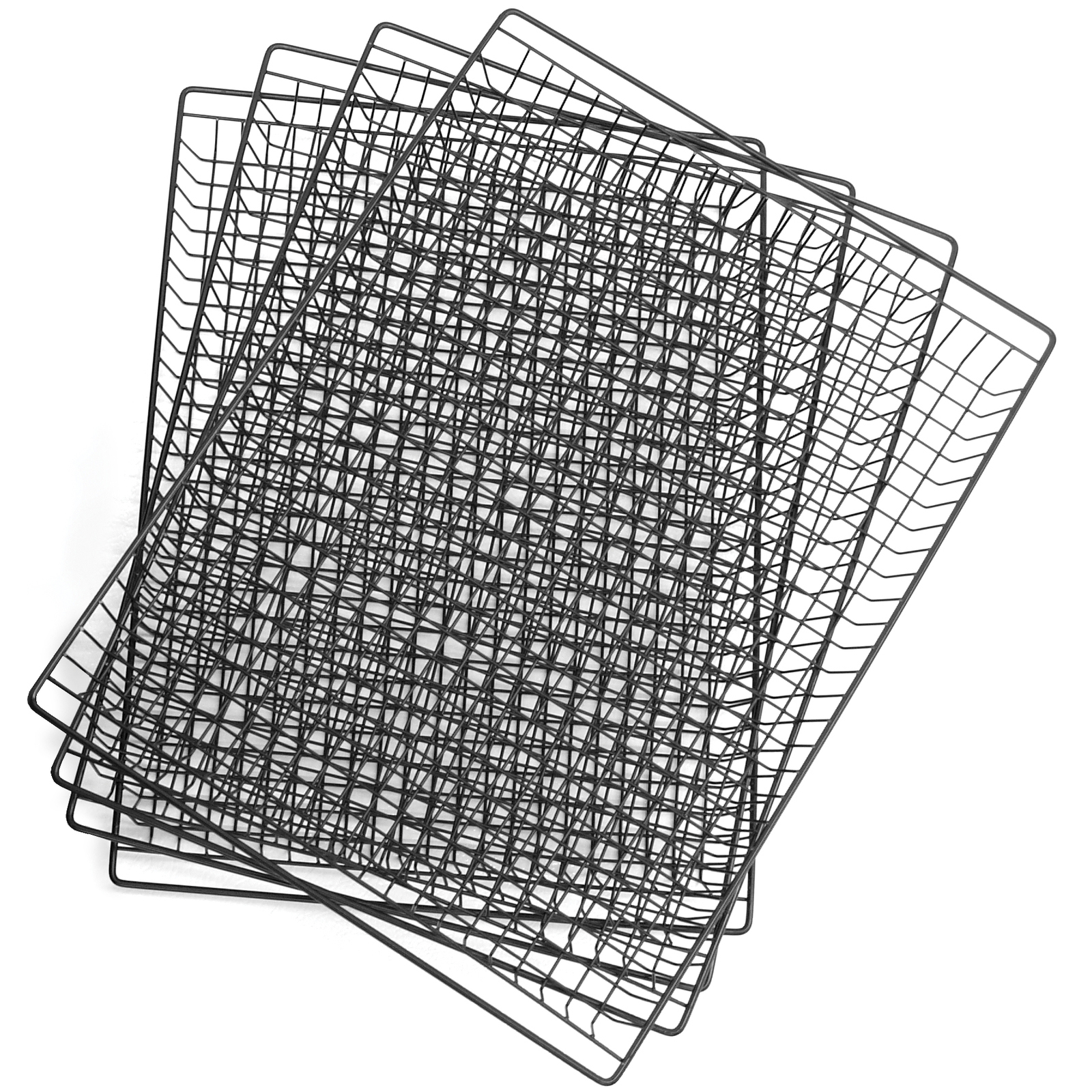 Bradley Set of 4 Jerky Racks (Teflon Coated Small Mesh)