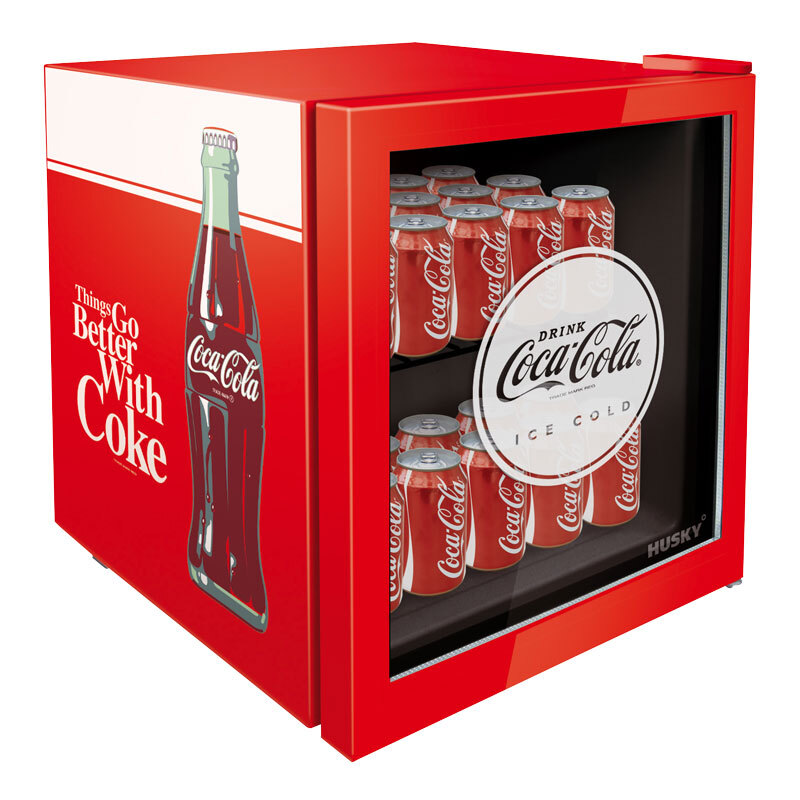 coca cola fridge husky