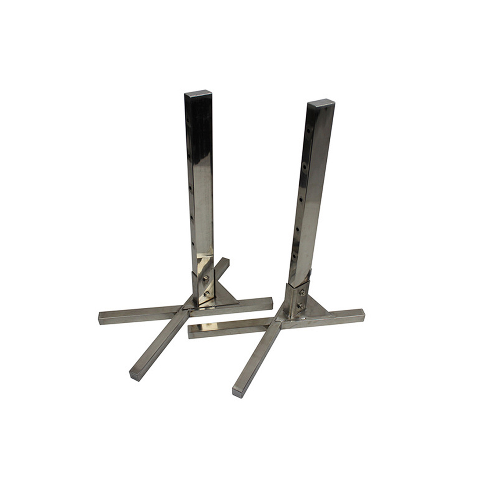 Heavy Duty Stainless Steel Tripod BBQ Rotisserie Spit System - Tripod Pillars & Base from DIZZY LAMB