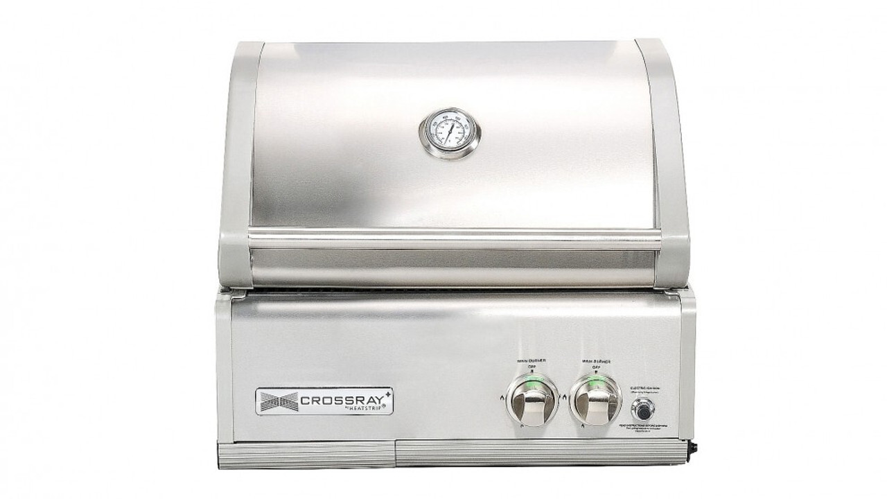 CROSSRAY Infrared 2 Burners In-Built Unit