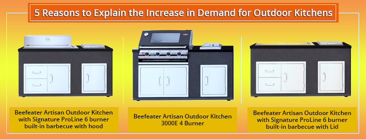 5 Reasons to Explain the Increase in Demand for Outdoor Kitchens