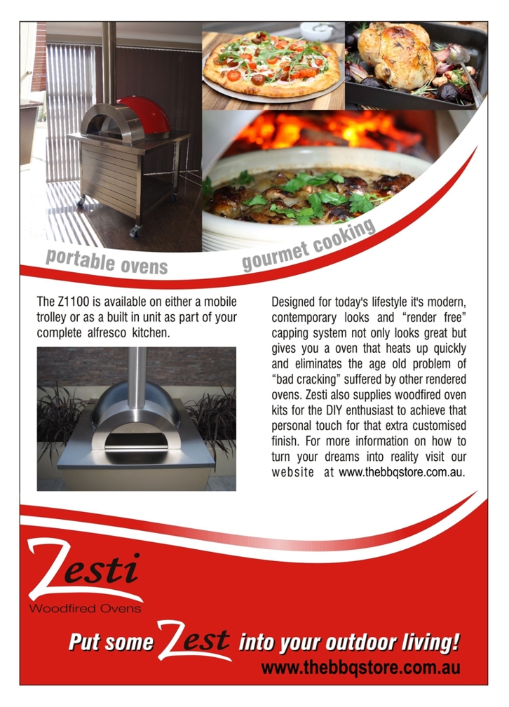Zesti wood fired pizza oven on sale flyer