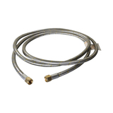 Bromic Stainless Steel Braided BBQ Natural Gas Hose 3/8 SAE Female x 3/8 SAE Female - 10HKS3000