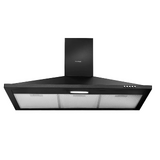 Artusi 90cm Canopy Matte Black Rangehood - ACH935B