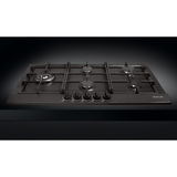 Artusi 90cm Natural Gas Cooktop Matte Black - AGH91MB