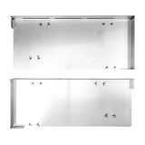 Beefeater Side Heat Shield for 1500 and 1600 Series Built-in Barbecues - BA70HS-FS - **Factory second**