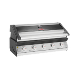  Beefeater 1600 Series Stainless Steel 5 Burner Built In BBQ w/ Cast Iron Burners & Grills - BBG1650SA