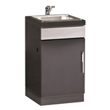  Beefeater Discovery Black ODK Cabinet w/ Sink - BD77012