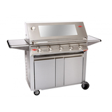  Beefeater Signature 3000S Stainless Steel 5 Burner BBQ & Trolley w/ Cast Iron Burners & Grills - BS19350