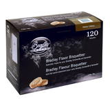 Bradley Hickory Bisquettes 120 Pack - BTHC120