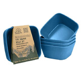 Eco SouLife Bamboo Bowl Square - 4PC