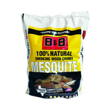 B&B Mesquite Smoking Wood Chunks (549cu.in/3.1kg) - C00130-B