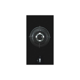 Artusi 30cm Domino Natural Gas Wok Burner Tempered Glass - CAGH31B