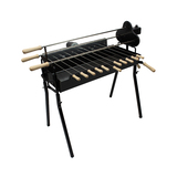 Cyprus Grill Deluxe Auto (Black) Souvla Package Deal with 20kg Variable Speed Motor (Product of Cyprus) CG-0704B