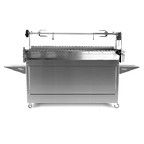 myGRILL Chef SMART Large with Stainless Steel Cart & Big Spit - Ultimate Package - CS3015-15-PLUS-BIGSPIT