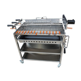2020 Extra Large Cyprus Grill BBQ Rotisserie with 2 x Variable Speed motors