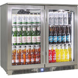 Outdoor Rhino ENVY Bar Fridge Coldest Beer 43ºC+ Best Alfresco 316 Marine Grade Stainless Quiet With No Condensation