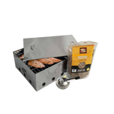 Outdoor Magic Compact Stainless Steel Smoker - FISHSSSM