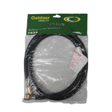 Outdoor Connection 1200mm H/P Gas Hose 3/8 LH x Coarse Thread - GHS.05