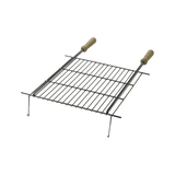 BarbeSkew Half Grill With Wooden Handles - GWHR-1111