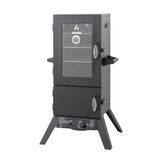 Hark 2 Door Gas Smoker with Window - HK0522W, Gas Smoker, Roasting. American Style BBQ, Low and slow. Upright/Vertical Smoker